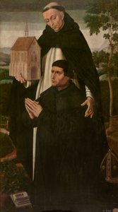 Tomasz i darczyńca autorstwa Ambrosius Benson