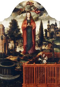Niepokalane Poczęcie, autorstwa Ambrosius Benson