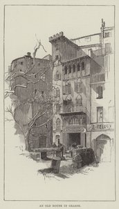 Stary dom w Grasse autorstwa Amedee Forestier
