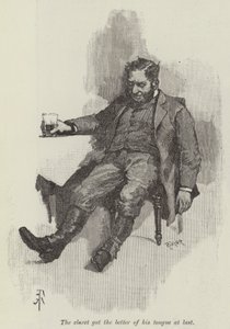 Ślepa miłość — Wilkie Collins autorstwa Amedee Forestier
