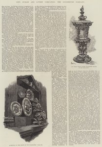 Gildie miejskie i firmy barwiące, firma złotników
