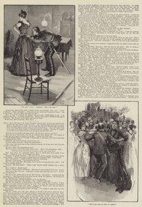Pani Hauksbee siedzi, niehistoryczna ekstrawagancja, Rudyard Kipling autorstwa Amedee Forestier