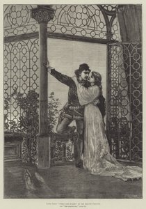Scena z Romea i Julii, w Lyceum Theatre