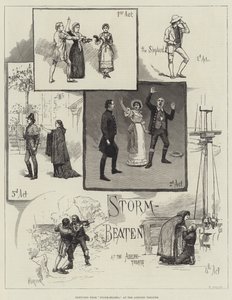 Szkice z Storm-Beaten, w Teatrze Adelphi