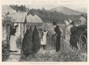 Król i królowa w Highlands