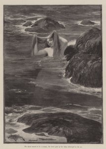 Syrena z Lighthouse Point — Bret Harte autorstwa Amedee Forestier