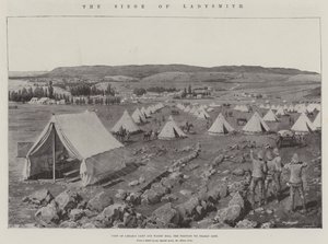 Oblężenie Ladysmith litho autorstwa Amedee Forestier