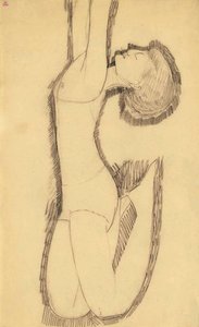 Anna Achmatowa jako akrobata, 1911 autorstwa Amedeo Modigliani