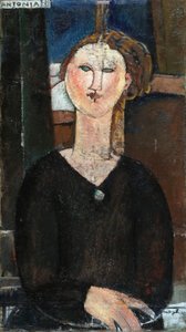 Antonia, ok. 1915 autorstwa Amedeo Modigliani