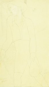 Bergerie, 1915-16 autorstwa Amedeo Modigliani