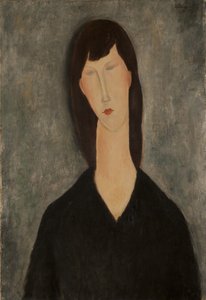 Popiersie kobiety. autorstwa Amedeo Modigliani