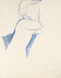 Kariatyd, ok. 1913 autorstwa Amedeo Modigliani