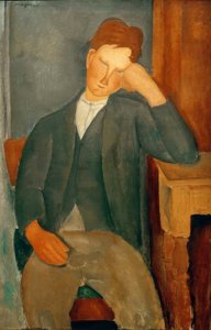 Uczeń autorstwa Amedeo Modigliani