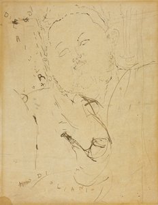 Diego Rivera, 1915. autorstwa Amedeo Modigliani
