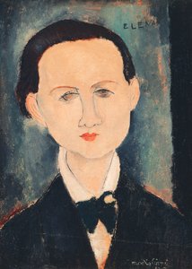 Elena Povolozky, 1917 autorstwa Amedeo Modigliani