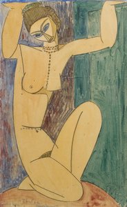 Francuski:  Cariatide autorstwa Amedeo Modigliani