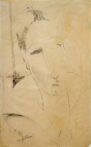 Hanka Zboroska autorstwa Amedeo Modigliani