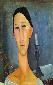 Hanka Zborowska ze Świecznikiem, 1919