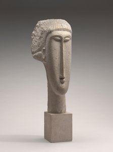 Głowa kobiety autorstwa Amedeo Modigliani