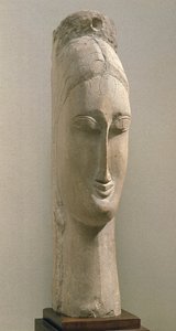 Głowa kobiety autorstwa Amedeo Modigliani