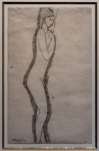 Profil hermafrodyty autorstwa Amedeo Modigliani
