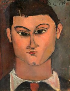 Język włoski: Portret malarza Moisè Kislinga autorstwa Amedeo Modigliani