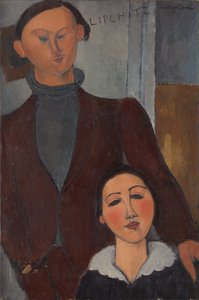 Jacques i Berthe Lipchitz autorstwa Amedeo Modigliani