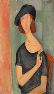 Jeanne Hébuterne (Au chapeau) autorstwa Amedeo Modigliani