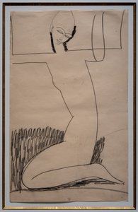 Klęczące kariatydy autorstwa Amedeo Modigliani
