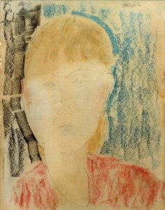 Różowy gorset autorstwa Amedeo Modigliani