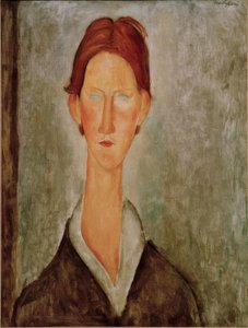 Uczeń autorstwa Amedeo Modigliani