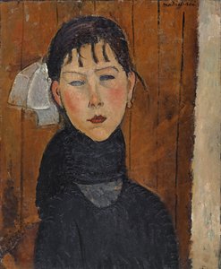 Marie (Marie, Córka Ludu), 1918 autorstwa Amedeo Modigliani