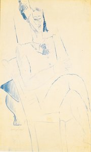 Portret Jeana Cocteau, ok. 1930 r. 1916 autorstwa Amedeo Modigliani