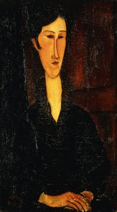 Portrait of Madam Zborowska; Ritratto di Mne Zborowska, 1917 autorstwa Amedeo Modigliani
