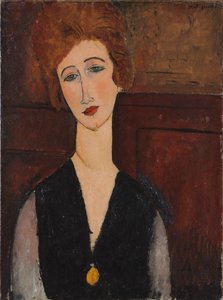 Portret kobiety autorstwa Amedeo Modigliani