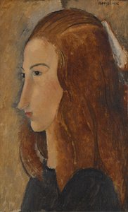 Portret młodej kobiety autorstwa Amedeo Modigliani