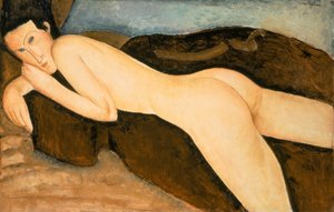 Leżąc nago z tyłu (Nu Couche de Dos) 1917