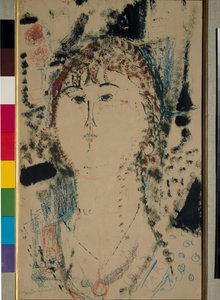 Rosa Porprina Malarstwo autorstwa Amedeo Modigliani autorstwa Amedeo Modigliani