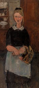 Ładna gospodyni domowa (La Jolie menager) autorstwa Amedeo Modigliani