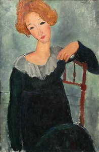 Kobieta z Rudymi Włosami autorstwa Amedeo Modigliani