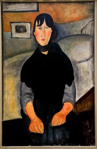 Młoda kobieta z ludu autorstwa Amedeo Modigliani