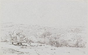 Podejście karetki do Bromley Hill, c.1803 (akwaforta)