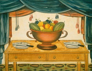 Miska owoców autorstwa American 19th Century