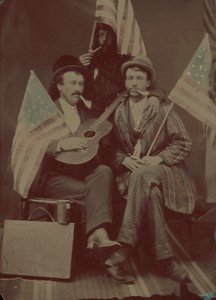 Portret trzech mężczyzn autorstwa American 19th Century