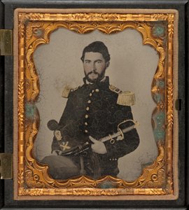 podporucznik Henry W. Hayden autorstwa American 19th Century
