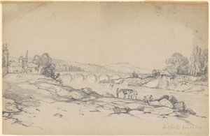 Św. Chmura autorstwa American 19th Century after John Frederick Kensett