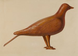 Gołąb wabik autorstwa American 20th Century