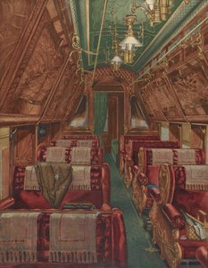 Wnętrze wagonu Pullmana, 1888 r.