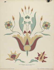 San Luis Obispo Misyjny Ołtarz Tabernakulum Z portfolio "Sztuka dekoracyjna hiszpańskiej Kalifornii" autorstwa American 20th Century