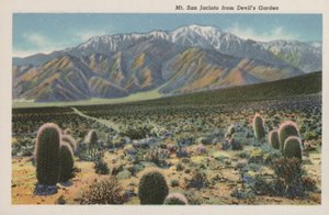 Kalifornia: Góra San Jacinto z Devil